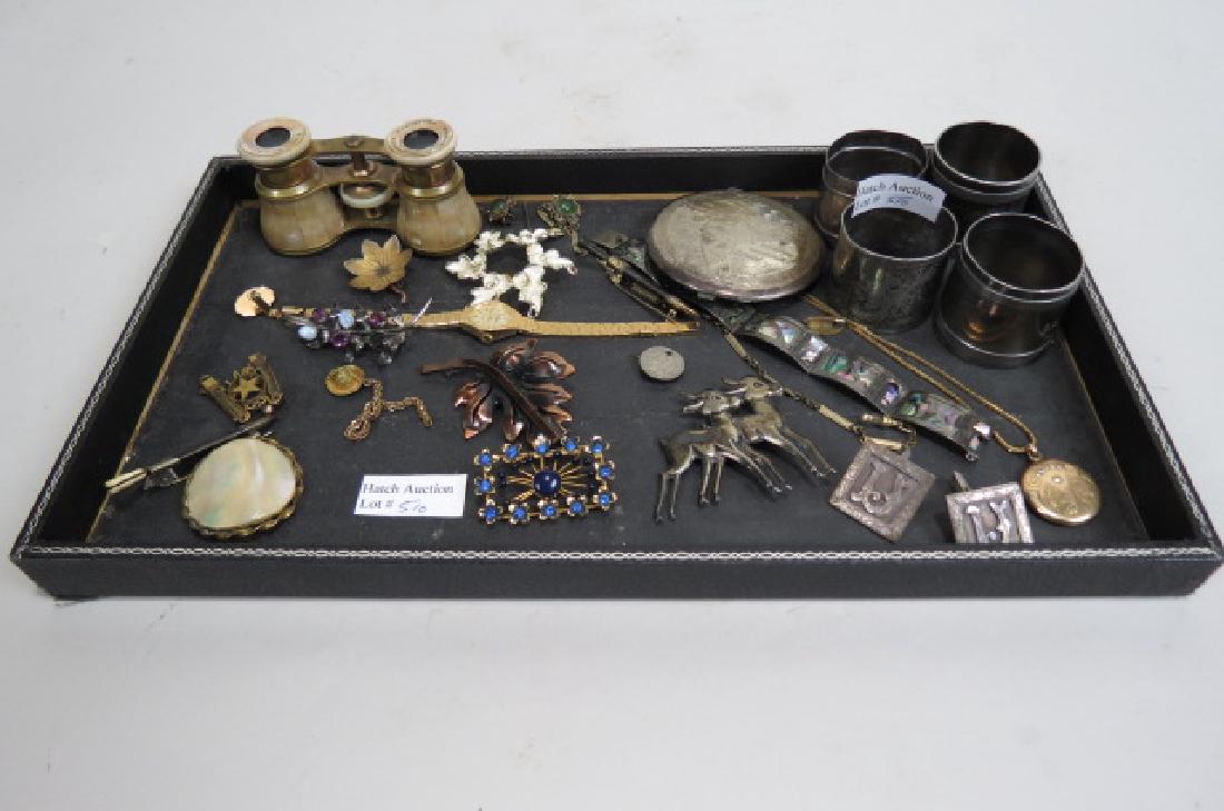 Estate Mixed Lot: jewelry, (1 of 3)