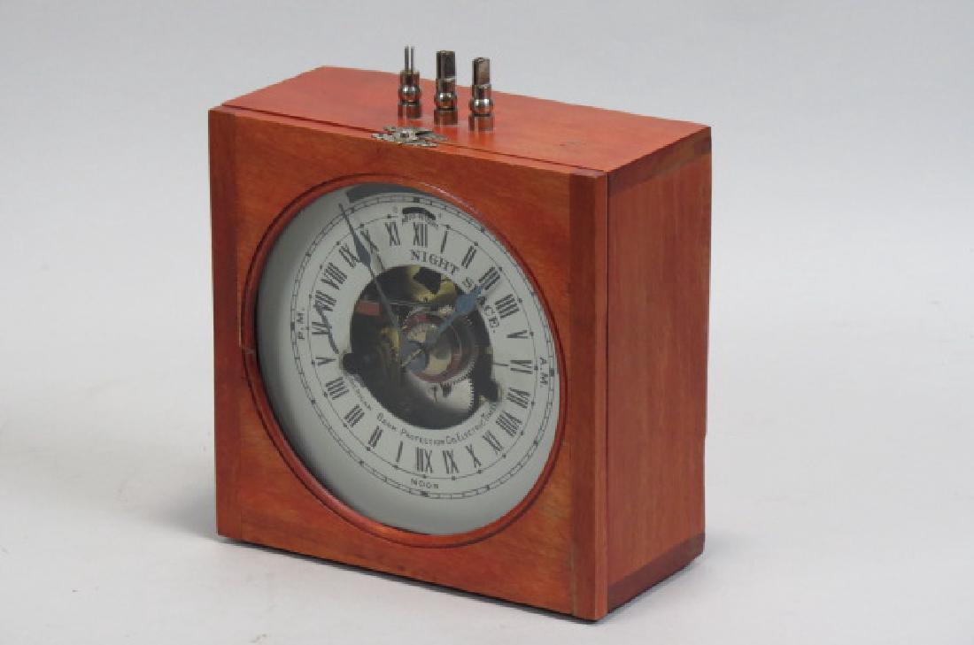 American Bank Protection Time Clock, (1 of 3)
