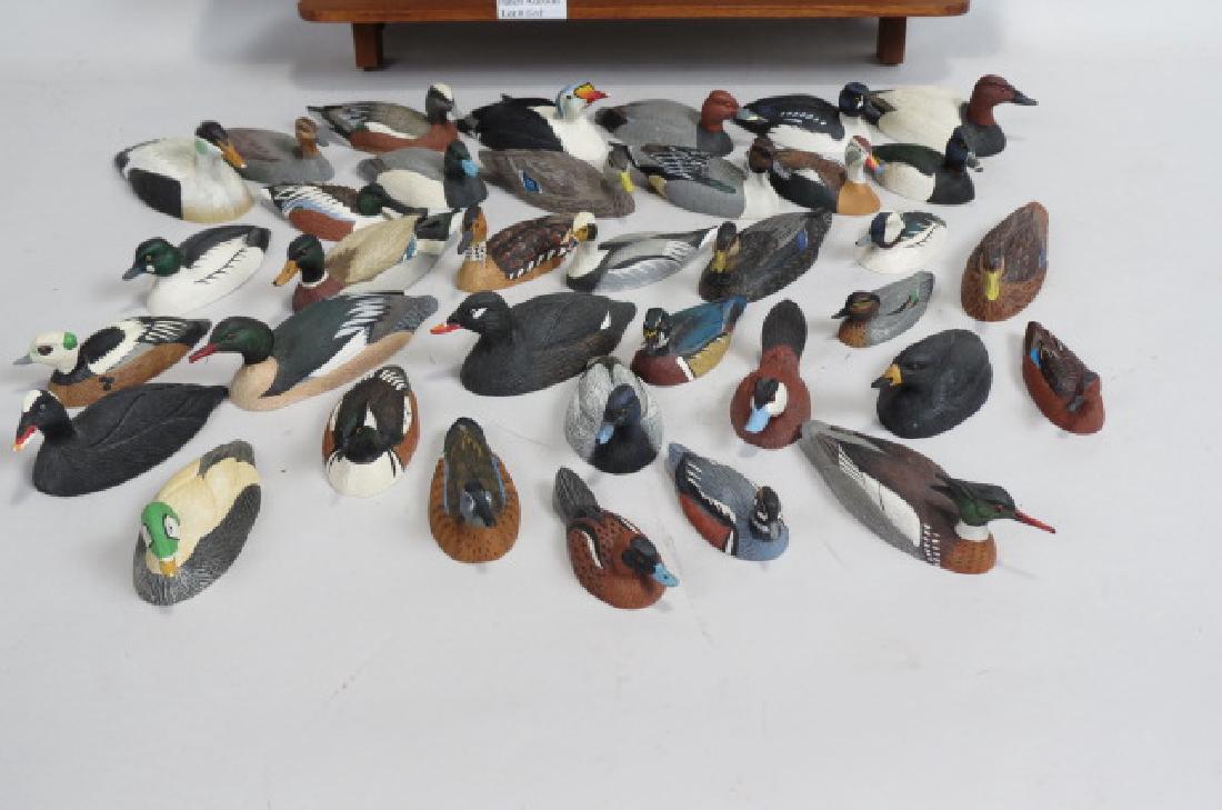 37 pc. Miniature Duck Decoy Collection, (1 of 7)