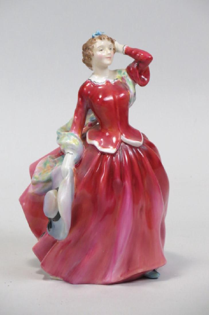 Royal Doulton Figurine "Blithe Morning",: Royal Doulton Figurine "Blithe Morning", HN #2065, 7", excellent.