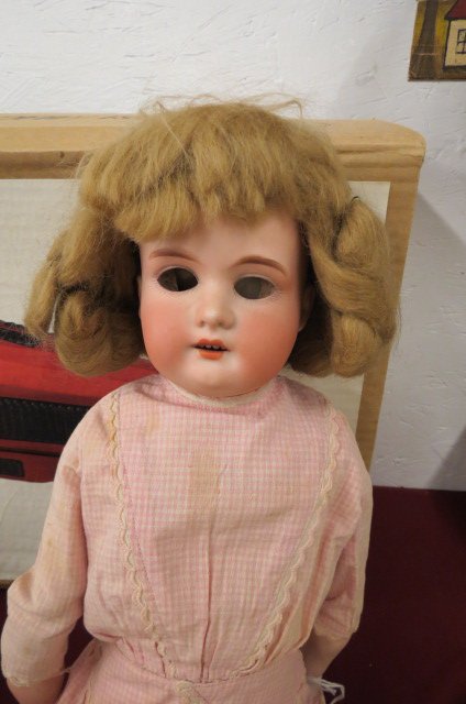 Armand Marselles Victorian Bisque Head Doll, (1 of 2)