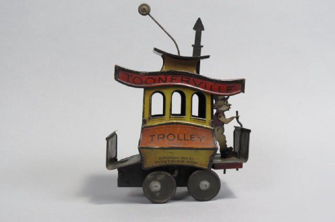 Toonerville Trolley Tin Wind-up Toy, (1 of 7)
