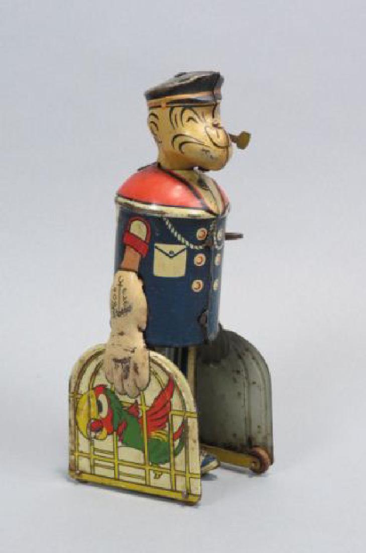 Popeye Tin Wind-up Toy, (1 of 5)