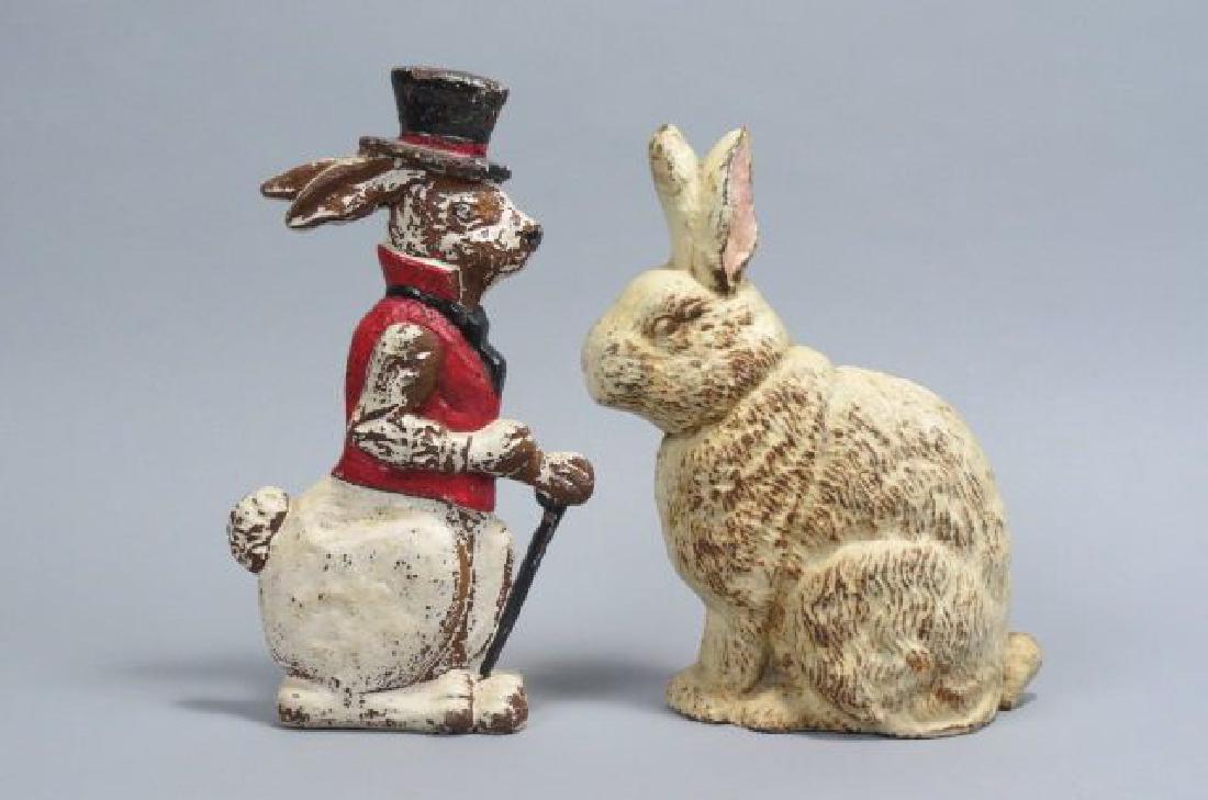 2 Cast Iron Fgural Doorstops, (1 of 5)