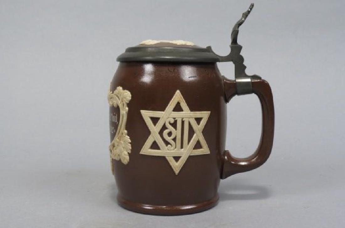 Mettlach Pottery Stein, (1 of 4)