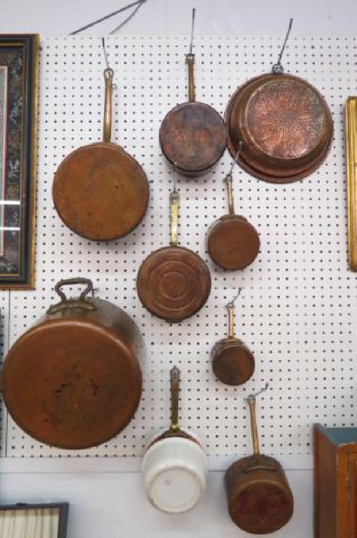 Collection of Copper Cookware, (1 of 4)