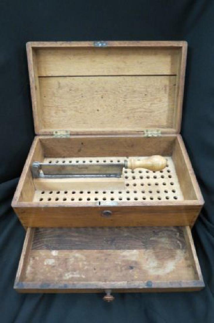 Victorian Oak Sugar Cutter Box, (1 of 3)