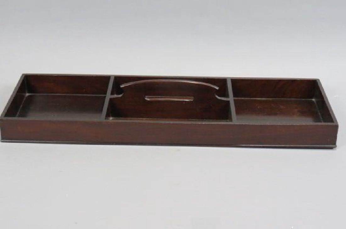 Mahogany Silverware Cutlery Tray, (1 of 3)