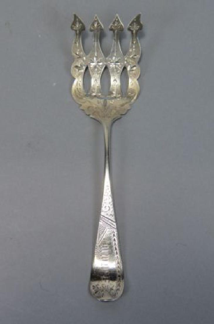 W. Faber & Sons Sterling Silver Large Buffet Fork, (1 of 4)