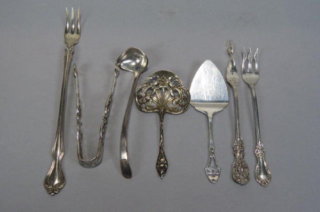 7 Sterling Silver Serving Pieces, (1 of 6)