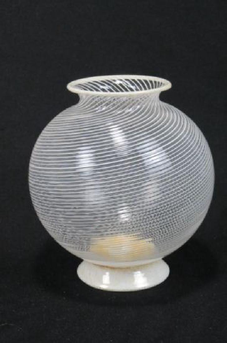 Italian Art Glass Vase, (1 of 4)