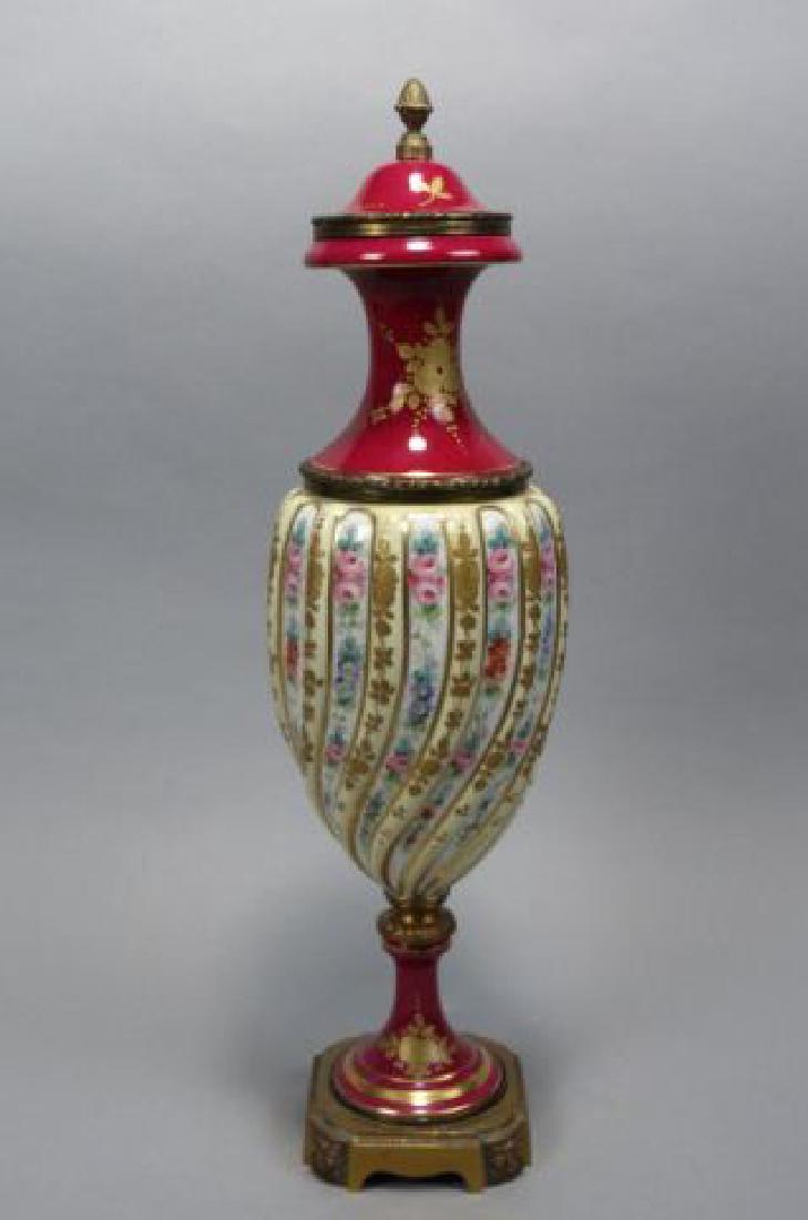 Sevres French Porcelain Urn, (1 of 5)