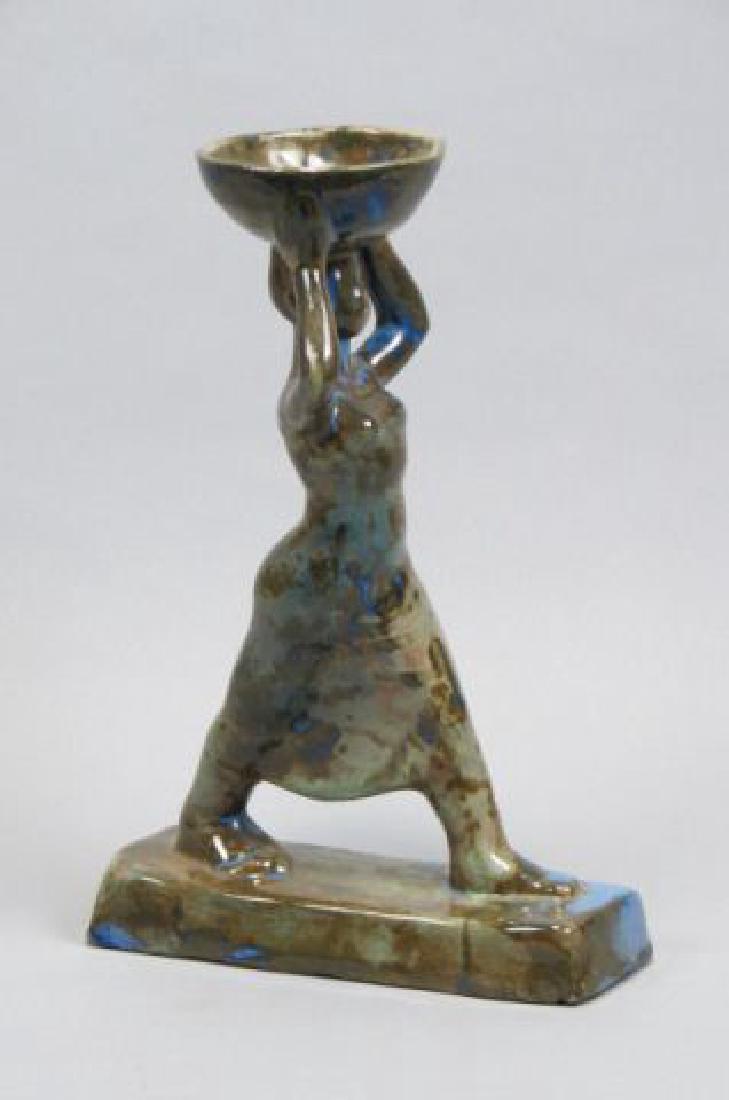 Rare Shearwater Pottery Figurine, (1 of 5)