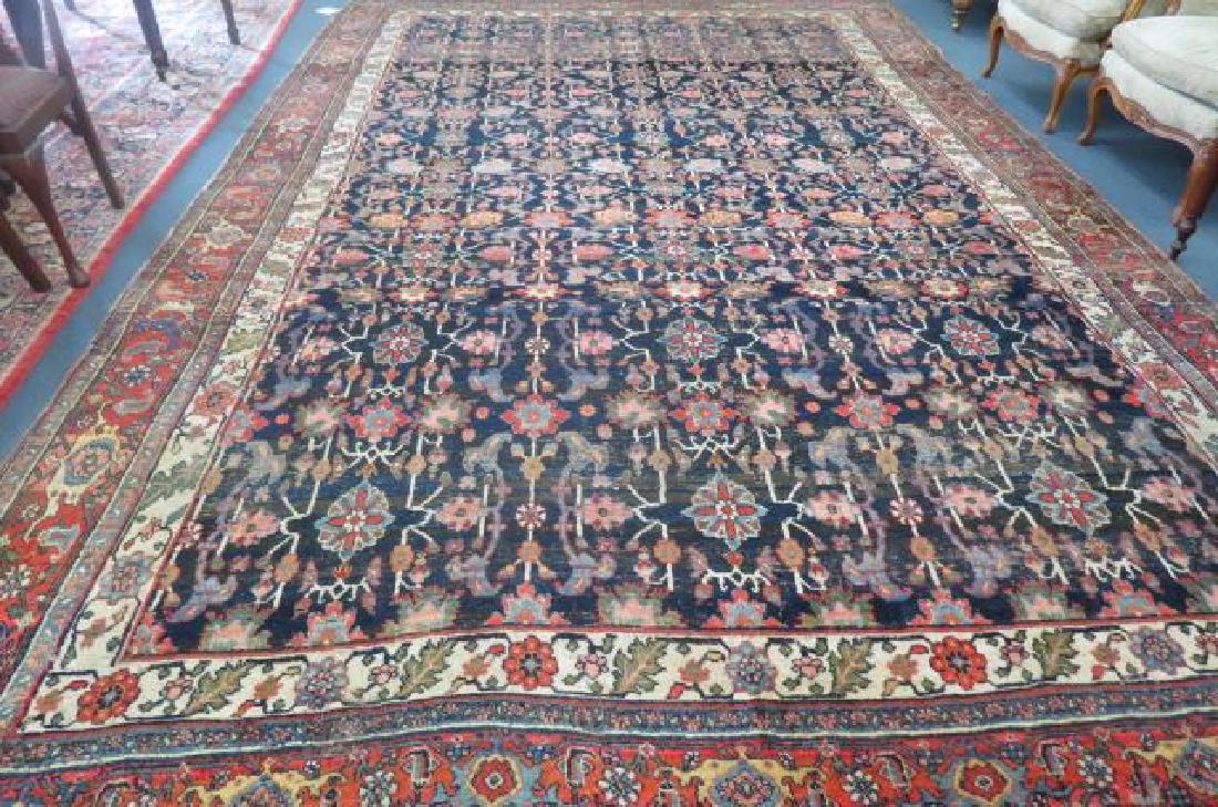 Antique Bijar Persian Handmade Room Size Rug, (1 of 7)