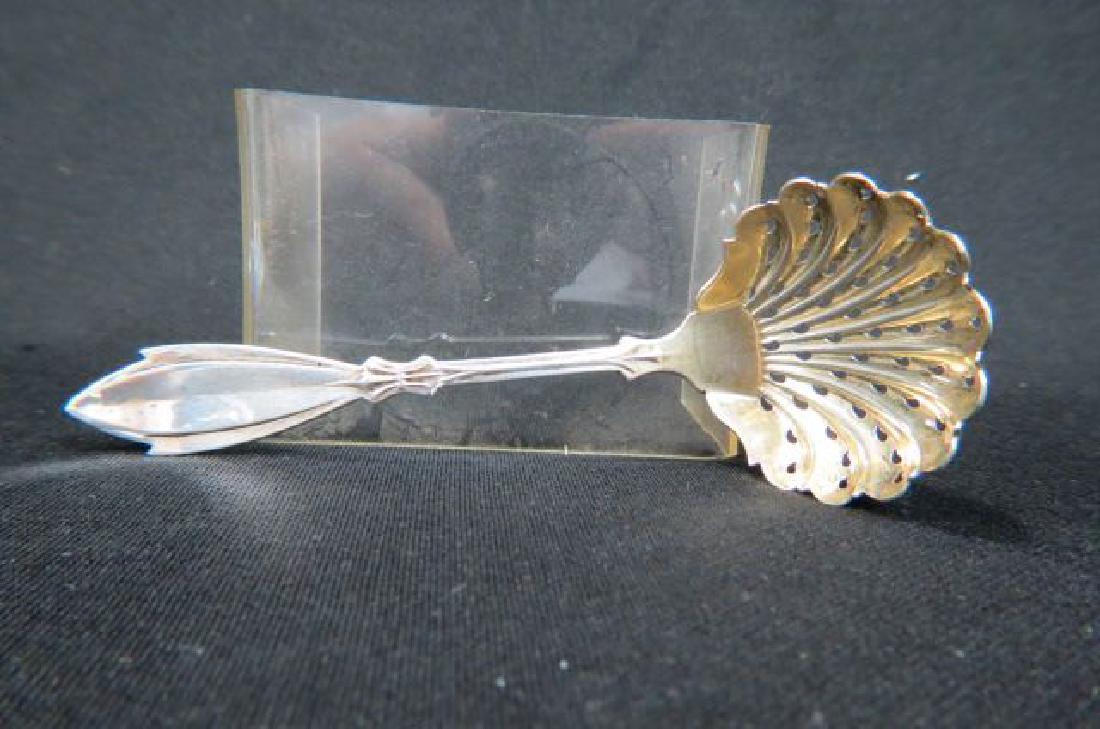 Albert Cole Coin Silver Sugar Sifter, (1 of 3)