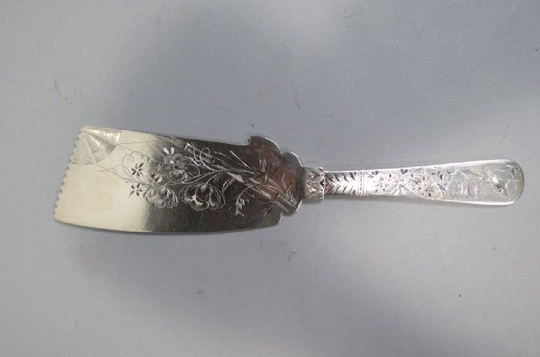 Justis & Armiger Coin Silver Ice Cream Slice, (1 of 4)