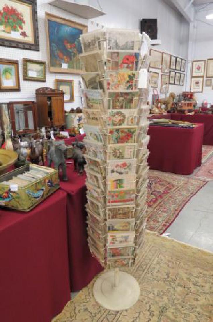 Rack Full of Old Postcards, (1 of 7)