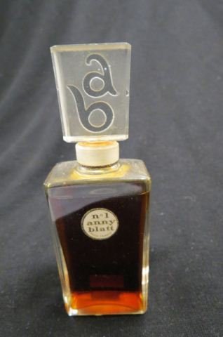 French Crystal Perfume Bottle "Anny Blatt #1" (1 of 2)
