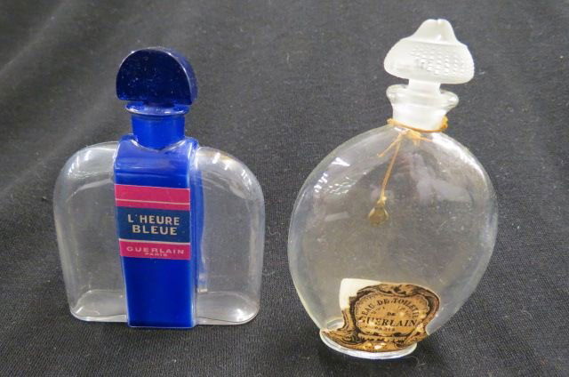 2 Guerlain Perfume Bottles, "L'Heure Bleue", (1 of 1)