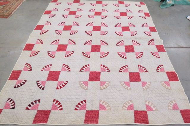Vintage Handmade Quilt, (1 of 3)