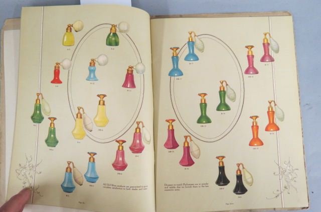 1926 DeVilbiss Perfume Bottle Catalog & Price list, (1 of 10)