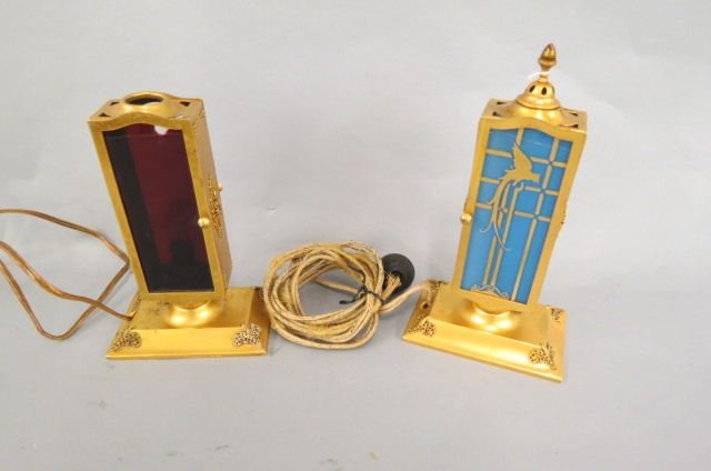 2 Art Deco DeVilbiss Perfume Lamps, (1 of 5)