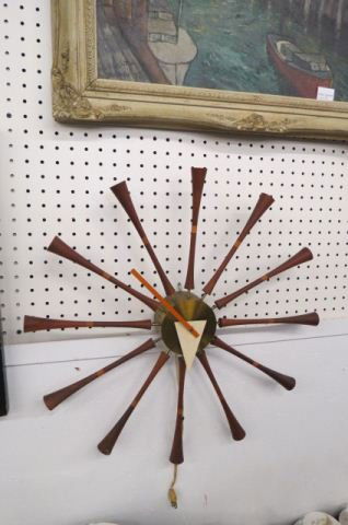 George Nelson for Howard Miller Spool Clock, (1 of 3)