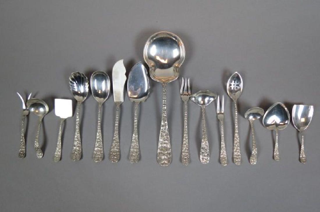 15 Schofield "Baltimore Rose" Sterling Servers, (1 of 6)