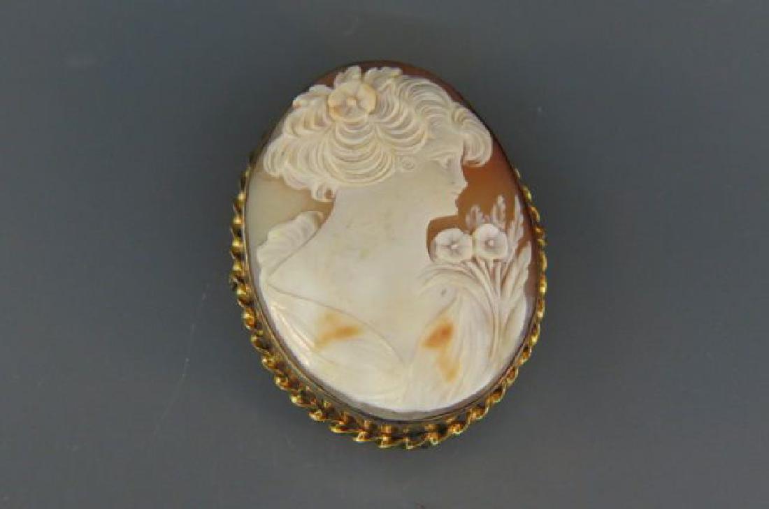 Cameo Brooch or Pendant, (1 of 3)