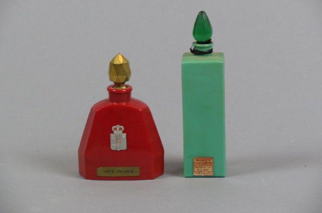 Two Art Deco Perfume Bottles, (1 of 5)