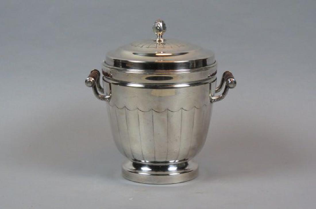Silverplate Ice Bucket, (1 of 4)