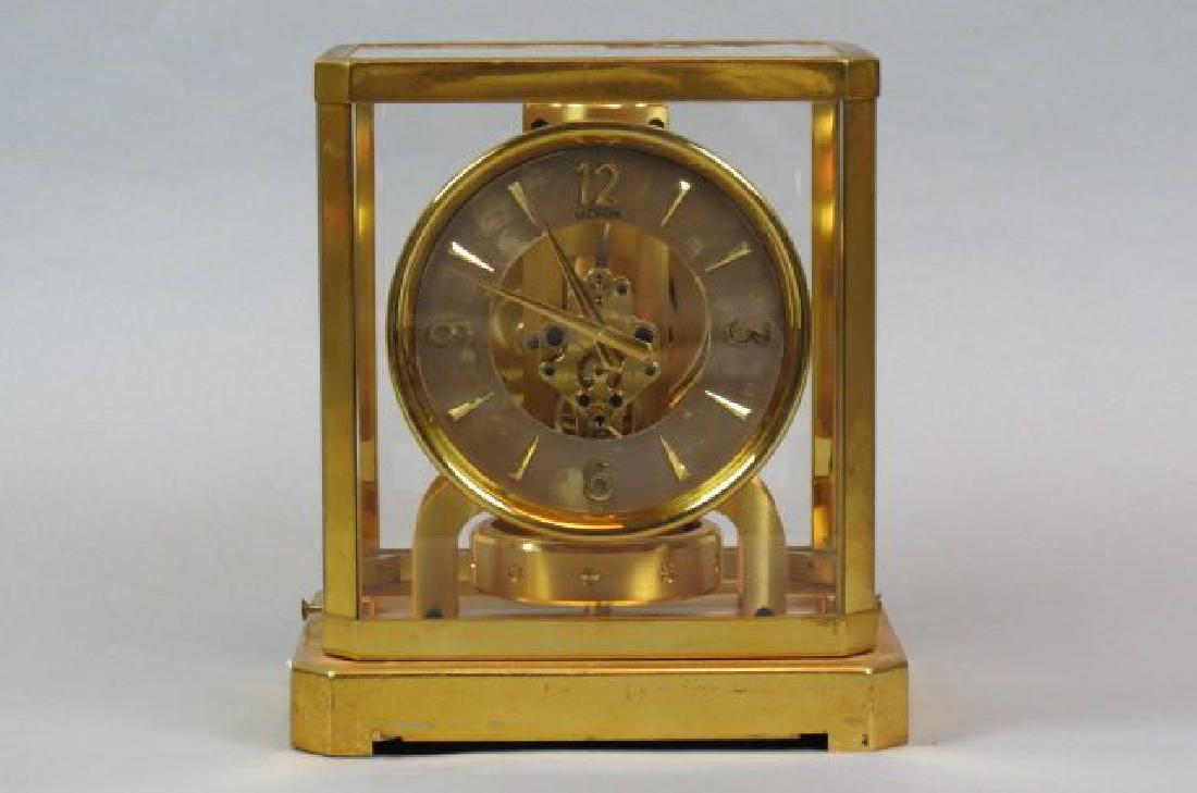 LeCoultre "Atmos" Clock,: special atmospheric model, 9", working.......The History of the Legendary Atmos Clock:In the late 1920s Jean-Leon Reutter, a young Paris engineer, experimented with a clock that needed no direct mecha