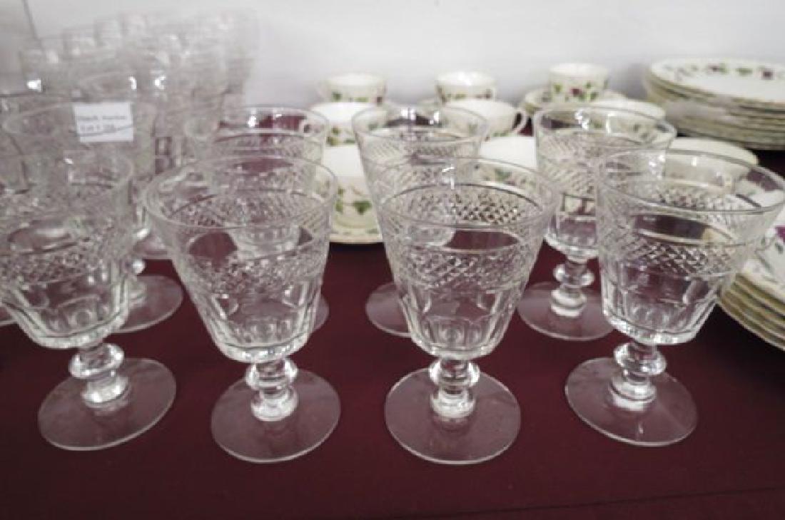 20 pcs. Cut Crystal Stemware, (1 of 8)