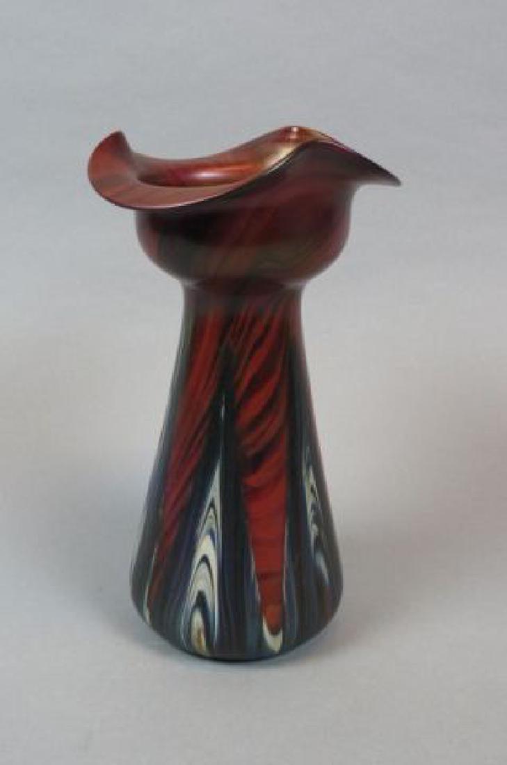 Rindskopf Austrian Art Glass Vase, (1 of 5)