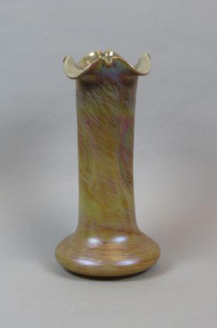 Rindskopf Austrian Art Glass Vase, (1 of 5)