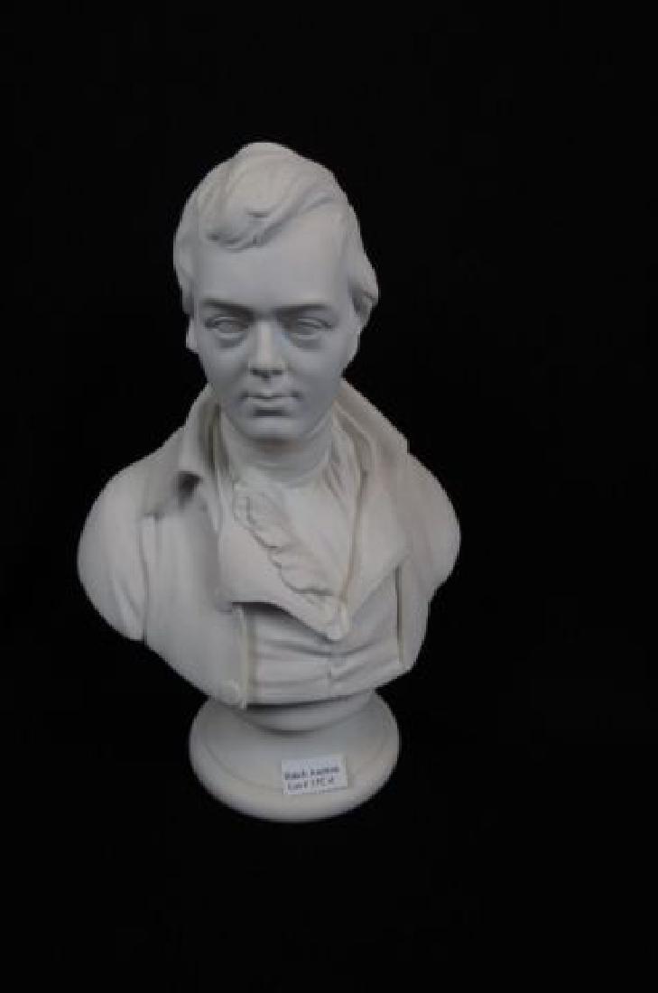Wedgwood Carrara Bust of Robert Burns, by E.W. Wyon, (1 of 6)