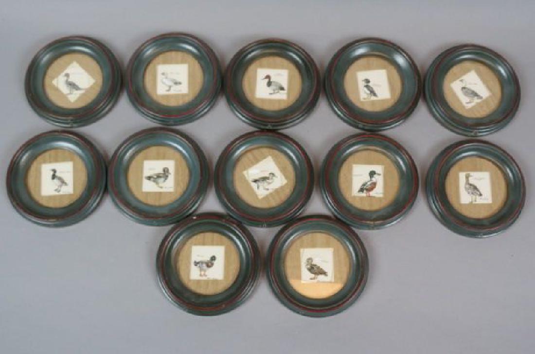 12 Mac Pakula Miniature Watercolors of Ducks, (1 of 5)