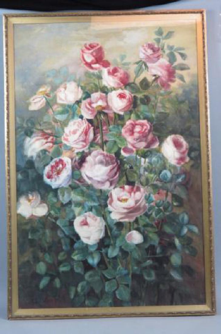 Marie Henrietta Osthaus Griffith, watercolor, Rose (1 of 6)
