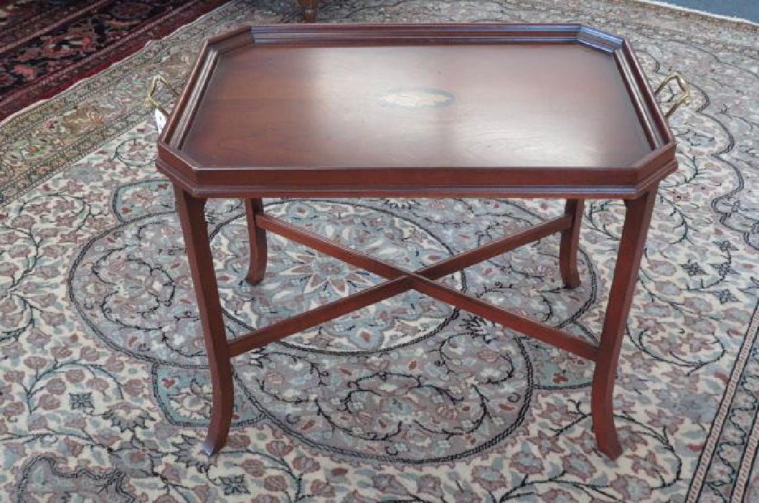 Mahogany Tea Table, (1 of 2)
