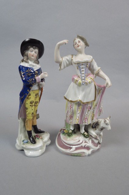 2 Porcelain Figurines, (1 of 7)