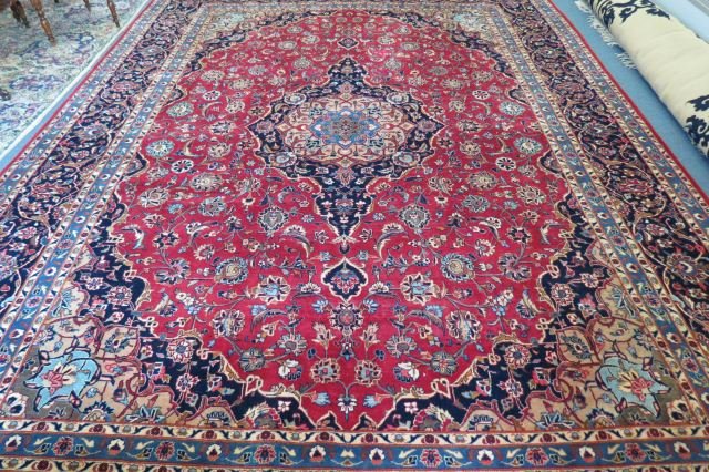 Mahal Persian Handmade Room Size Rug, (1 of 5)