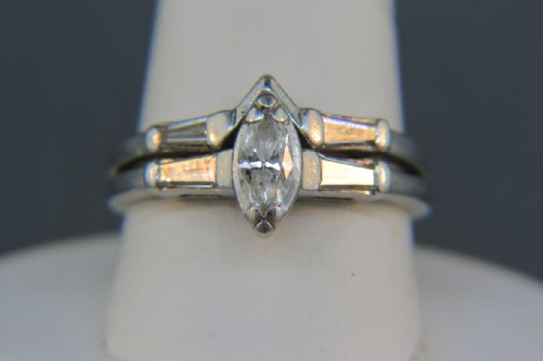 Platinum & Diamond Wedding Set, (1 of 3)