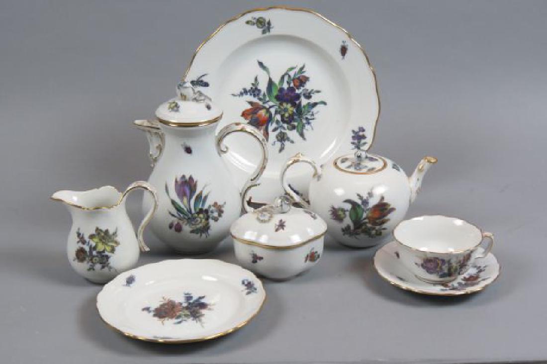 Meissen Porcelain Dinner Service for 8, (1 of 9)