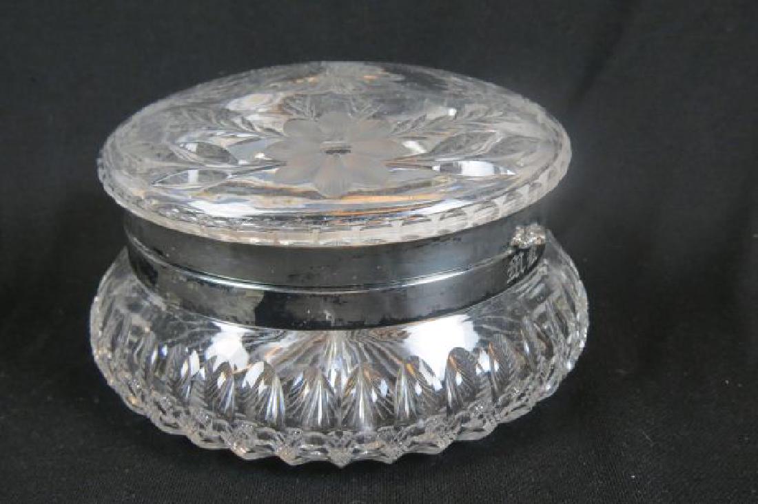 Cut Glass Dresser Box, (1 of 7)