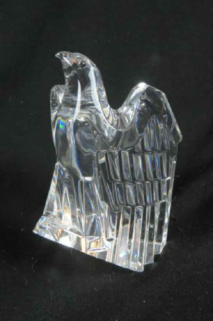 Steuben Crystal Figurine of an Eagle, (1 of 5)