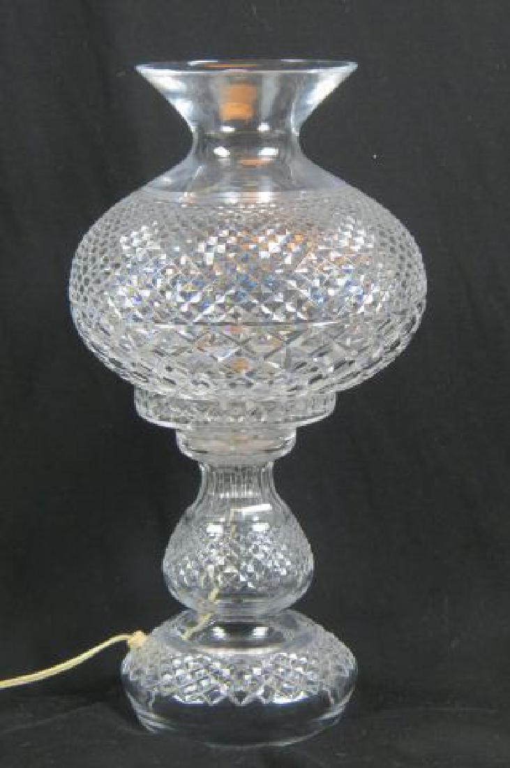 Waterford Cut Crystal Lamp, (1 of 3)