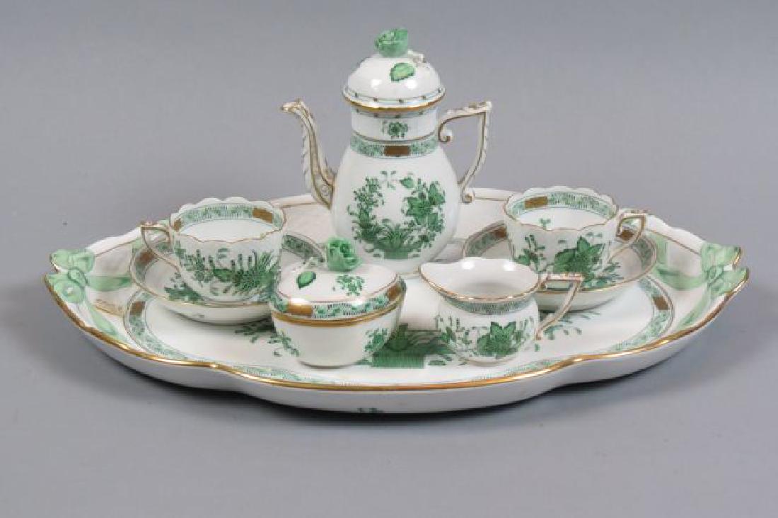Herend "Chinese Bouquet" "Tea for Two" Set, (1 of 5)