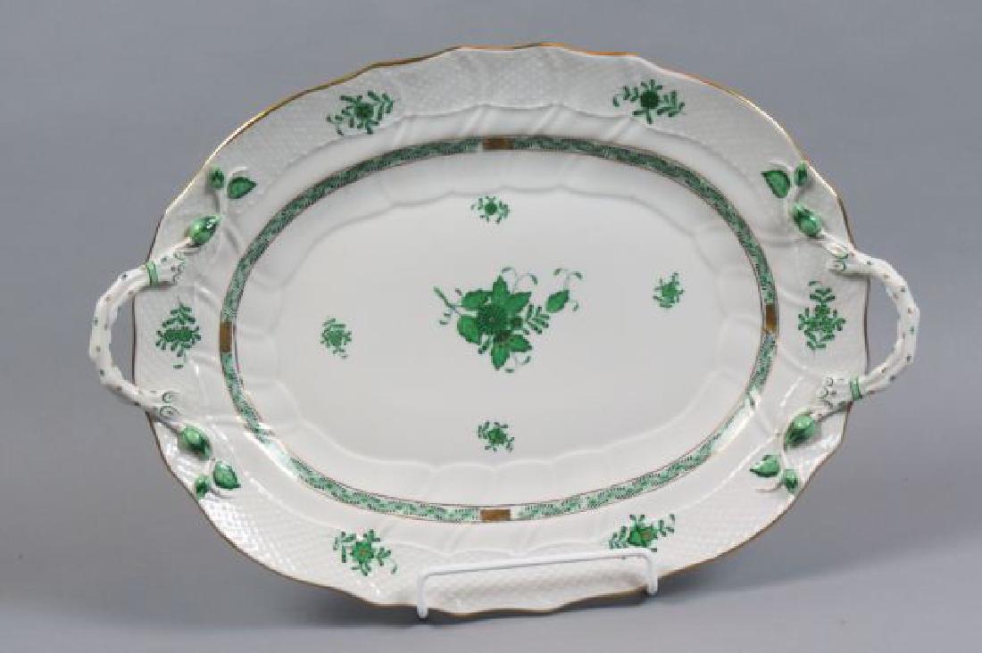 Herend "Chinese Bouquet" Large Oval Platter, (1 of 5)