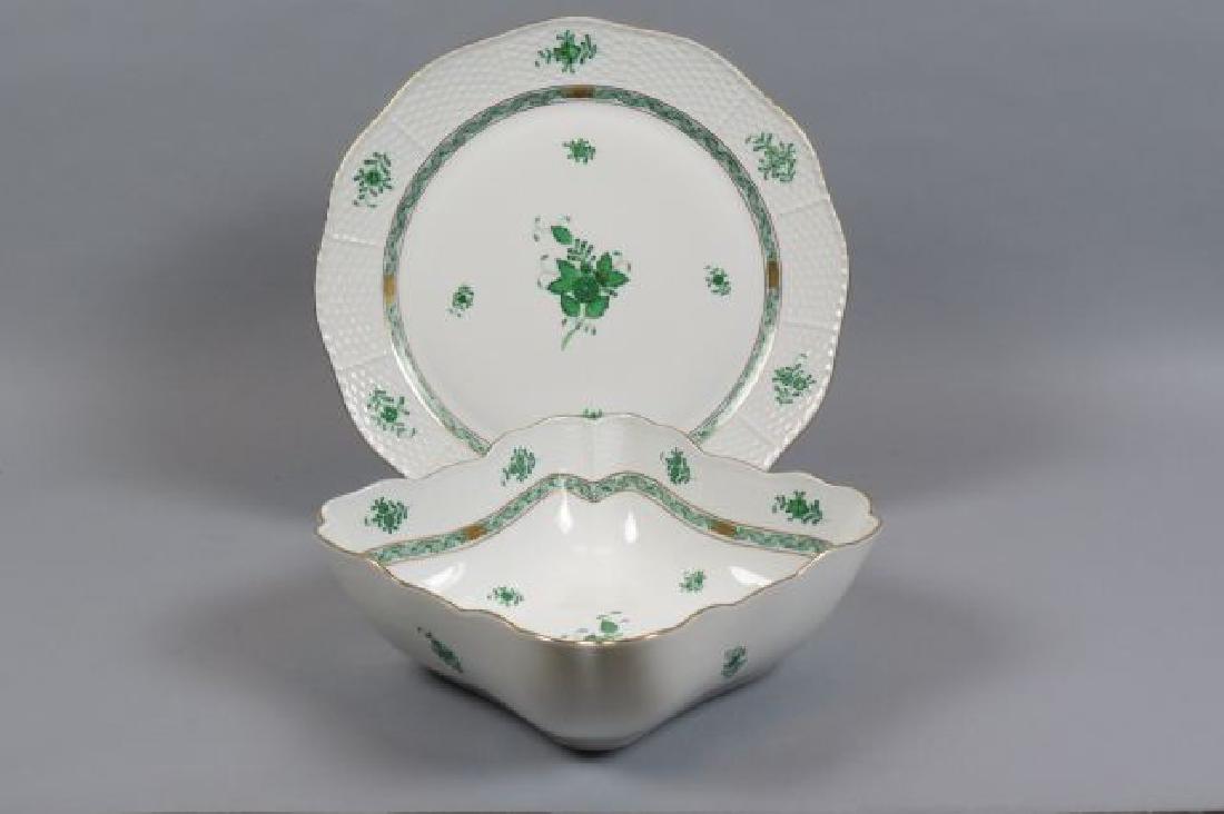 2 Herend "Chinese Bouquet" Serving Items, (1 of 4)