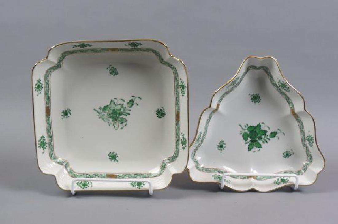 2 Herend "Chinese Bouquet" Servers, (1 of 6)